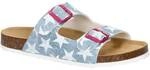 LICO Damen Pantolette Bioline Platino