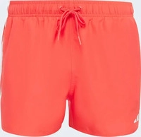 Adidas JD4233, ADIDAS Herren Badeshorts 3-Streifen 3-Inch Rot male