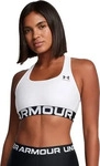Under Armour 1383544, UNDER ARMOUR Damen BH UA HG AUTHENTICS MID BRANDED WHITE female