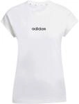 ADIDAS Damen Shirt Essentials Linear Cotton