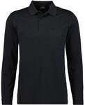 RAGMAN Herren Langarm-Poloshirt - Soft Knit Polo Knopf Langarm, Baumwollmischung,