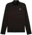 PUMA Herren Sweatshirt M RUN VELOCITY CLOUDSPUN 1/4 ZIP