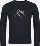 Ortovox 83075, ORTOVOX Herren Shirt 185 MERINO MTN CUTOUT LS M black raven male