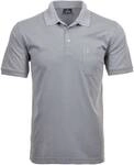 RAGMAN Herren Poloshirt - Oberteil, Softknit-Polo, Baumwollmischung, Brusttasche,