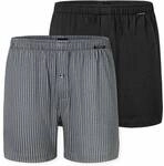 SCHIESSER Herren Jersey-Boxershorts, 2er Pack - 2Pack Boxershorts, Baumwolle,