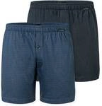 SCHIESSER Herren Jersey-Boxershorts, 2er Pack - 2Pack Boxershorts, Baumwolle,