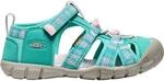 KEEN Kinder Sandalen SEACAMP II CNX Y-BRIGHT AQUA/PINK-A-BOO