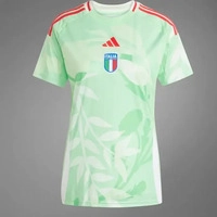 Adidas JF0600, ADIDAS Damen Trikot Italien 25 (Frauenteam) Ausw&auml;rtstrikot Gr&uuml;n