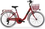 MBM Citybike PEOPLE Lady 26 Zoll, ruby red