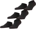 FALKE Sneakersocken Cool Kick 3-Pack mit ultraleichter Pl&uuml;schsohle