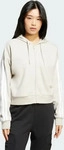 Adidas JW1821, ADIDAS Damen Kapuzensweat Essentials 3-Streifen French Terry Grau