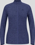 Odlo 542561, ODLO Damen Unterjacke Mid layer full zip TENCIA Blau female