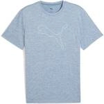 PUMA Herren Shirt M TAD ESSENTIAL HEATHER CAT TEE (CF large cat)