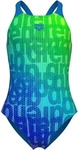 Arena 009007, ARENA Kinder Schwimmanzug GIRL'S MULTI COLOURS SWIMSUIT V BACK Bunt