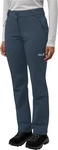 Jack Wolfskin A61879, JACK WOLFSKIN Damen Hose ACTIVATE THERMIC PANTS W Grau female