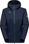 mammut 1013-04000, MAMMUT Damen Funktionsjacke Rime IN Hooded Jacket Women Blau