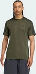 Adidas JV9804, ADIDAS Herren Shirt Train Essentials 3-Streifen Training Gr&uuml;n male