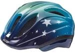 KED Kinderhelm MEGGY II TREND Stars, Blue Green Glossy