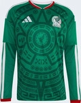 Adidas KA6059, ADIDAS Herren Trikot Mexiko 26 Lang&auml;rmeliges Heim Gr&uuml;n male
