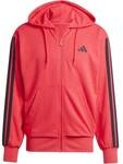 ADIDAS Herren Kapuzensweat Essentials 3-Streifen French Terry