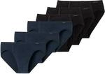 SCHIESSER Herren Slip 6er Pack - Supermini, Rio-Slip, Essentials, Cotton Stretch