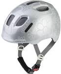 ALPINA Kinder-Helm Ximo 2, silver flower gloss