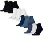PUMA Unisex Quartersocken, 12er Pack - Quarter Plain 12P, Logo, einfarbig