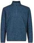 Campagnolo Herren Rollkragen m.RV lg.Arm He/Uni MAN SWEAT