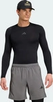 Adidas KV1642, ADIDAS Herren Shirt TECHFIT CLIMAWARM Schwarz male