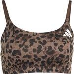 ADIDAS Damen BH Optime Essentials 3-Streifen Leopard