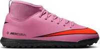 Nike FQ8313, NIKE Kinder Fussball-Hartplatzschuhe Jr. Mercurial Superfly 10 Club Pink