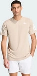 Adidas KS8310, ADIDAS Herren Shirt Club Tennis CLIMACOOL 3-Streifen Braun male
