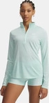 Under Armour 1384225, UNDER ARMOUR Damen Shirt TECH 1/2 ZIP- TWIST Silber female