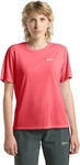 Jack Wolfskin A63951, JACK WOLFSKIN Damen Shirt VONNAN S|S T W Pink female