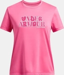 Under Armour 1389759, UNDER ARMOUR Kinder Shirt UA TECH WORDMARK SS Pink