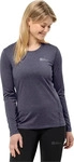 Jack Wolfskin 1808961, JACK WOLFSKIN Damen Shirt SKY THERMAL L/S W Grau female