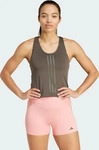 Adidas IW3186, ADIDAS Damen Shirt Power Reversible 3-Streifen Fit Braun female