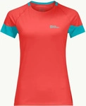 Jack Wolfskin 1807363, JACK WOLFSKIN Damen Shirt NARROWS T W Rot female