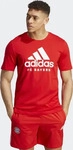 Adidas HY3292, ADIDAS Herren Fanshirt FC Bayern M&uuml;nchen DNA Graphic Rot male