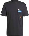 ADIDAS Herren Shirt Remoji Pocket Graphic