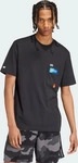 Adidas IW2639, ADIDAS Herren Shirt Remoji Pocket Graphic Grau male