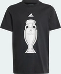 Adidas IT9296, ADIDAS Kinder Fanshirt Official Emblem Trophy Kids Schwarz