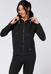 Chiemsee 00011691, CHIEMSEE Damen Kapuzensweat Sweatjacke Schwarz female