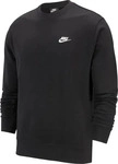 Nike BV2666, NIKE Herren Sweatshirt M NSW CLUB CRW FT Schwarz male
