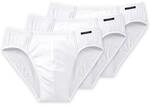 SCHIESSER Herren Slip 3er Pack - Supermini, Rio-Slip, Essentials, Cotton Stretch