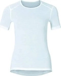 Odlo 152031, ODLO Damen Funktionsunterhemd / Skiunterhemd Shirt s/s Crew Neck Warm