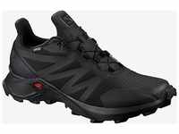 Salomon L40809200, SALOMON Damen Trailrunningschuhe Supercross GTX Schwarz...