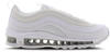 NIKE Kinder Sneaker Air Max 97 GS, WHITE/WHITE-METALLIC SILVER, 37 1⁄2