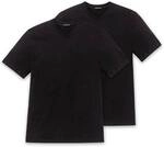 SCHIESSER Herren American T-Shirt 2er Pack - 1/2 Arm, Unterhemd, V-Ausschnitt