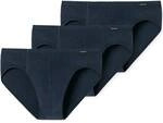 SCHIESSER Herren Slip 3er Pack - Supermini, Rio-Slip, Essentials, Cotton Stretch